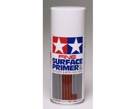 Tamiya Gray Fine Surface Primer L, 180ml Spray Can