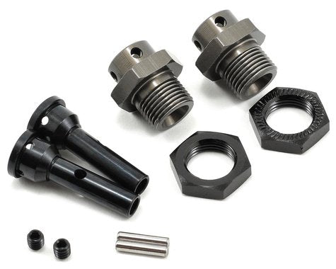 Tekno RC 17mm M6 Driveshaft Hub Adapter Set (Slash) (2)