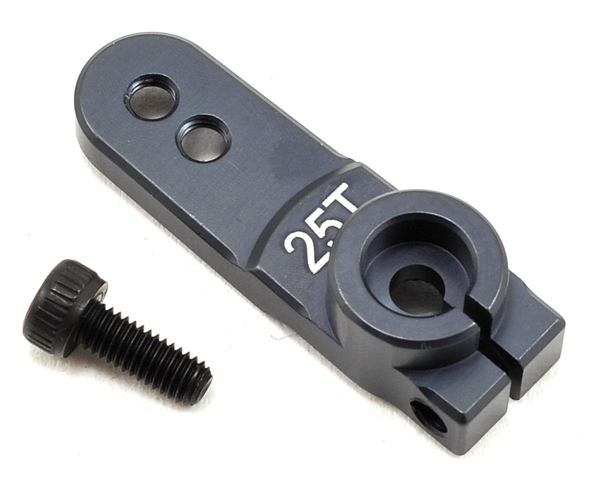 Bocina de servo de sujeción de un solo lado de aluminio Tekno RC (25T)