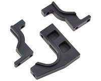 Tekno RC CNC Aluminio Split Center Diferencial Mount (Gun Metal)