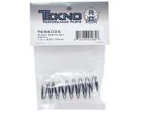 Juego de muelles para amortiguador delantero Tekno RC de 70 mm (rosa) (1,5 x 9,0 T) (2) Archivado