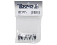Juego de muelles para amortiguador delantero Tekno RC de 70 mm (verde) (1,5 x 8,5 dientes) *Archivado