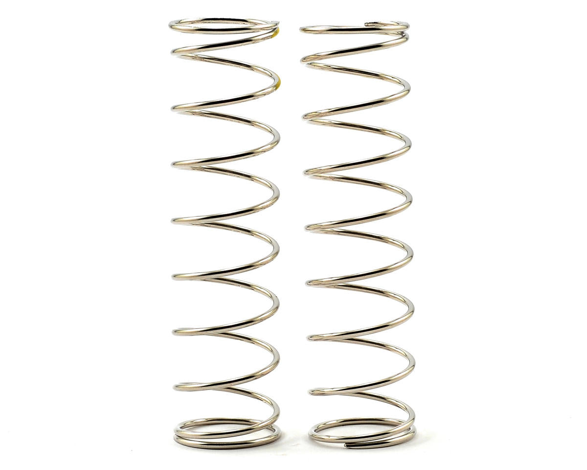 Tekno RC 6082 Juego de resortes de amortiguador trasero de 90 mm (amarillo) (1.6 x 9.5T) (2)