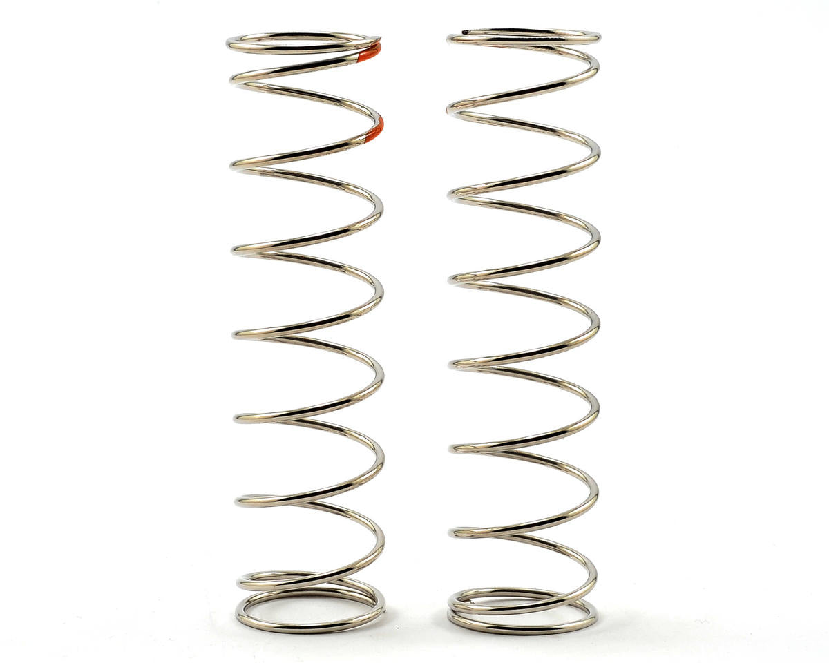 Tekno RC 6083 Juego de resortes de amortiguador trasero de 90 mm (naranja) (1.6 x 9.0T) (2)