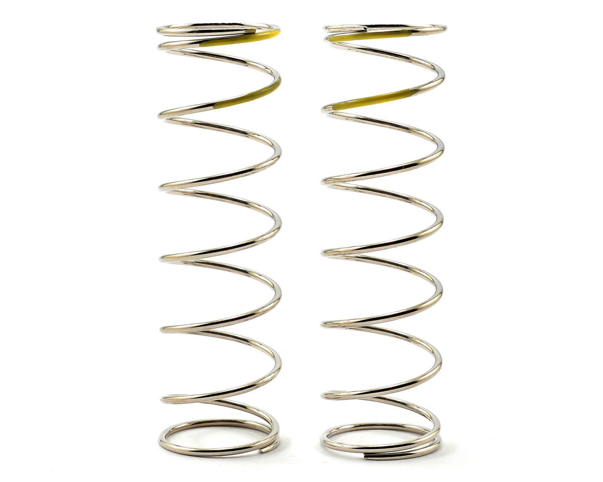 Tekno RC 6092 Juego de resortes de amortiguador delantero de 80 mm (amarillo) (1.6 x 8.0T) (2)