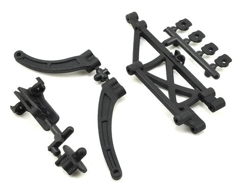 Tekno RC EB410/ET410 Chasis Brace & Body Mount Set