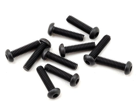 Team Losi Racing 2.5x10mm Button Head Hex Screws (10)