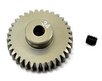 Team Losi Racing Aluminio 48P Piñón Gear (3.17mm Bore) (34T) *Archivado
