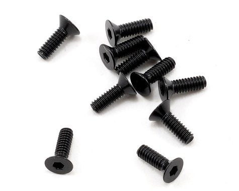 Tornillos de cabeza plana Team Losi Racing 2x6mm (10)