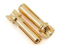 Conector de bala macho superior estrecho de 4 mm TQ Wire (dorado) (2)
