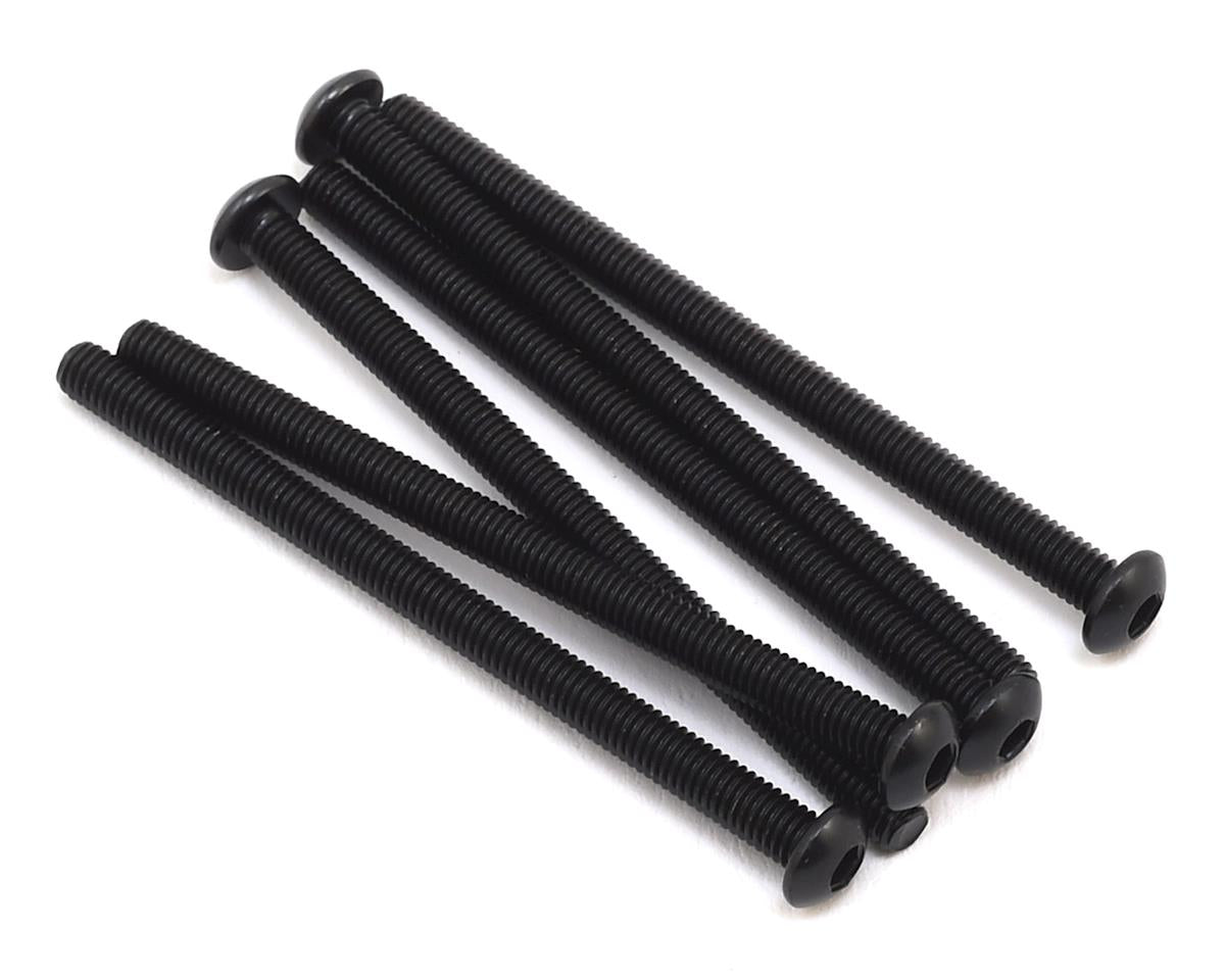 Tornillos hexagonales para máquina de cabeza semiesférica Traxxas de 3 x 45 mm (6)