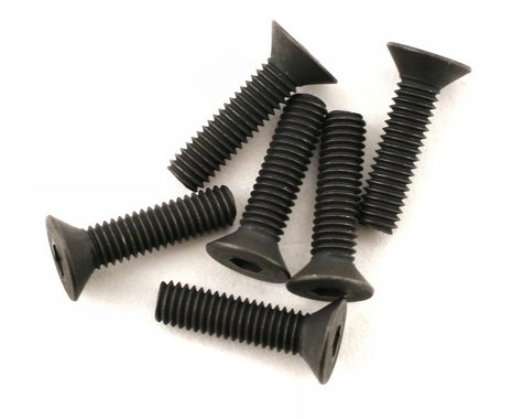 Tornillos de cabeza plana Traxxas de 3 x 12 mm (6)