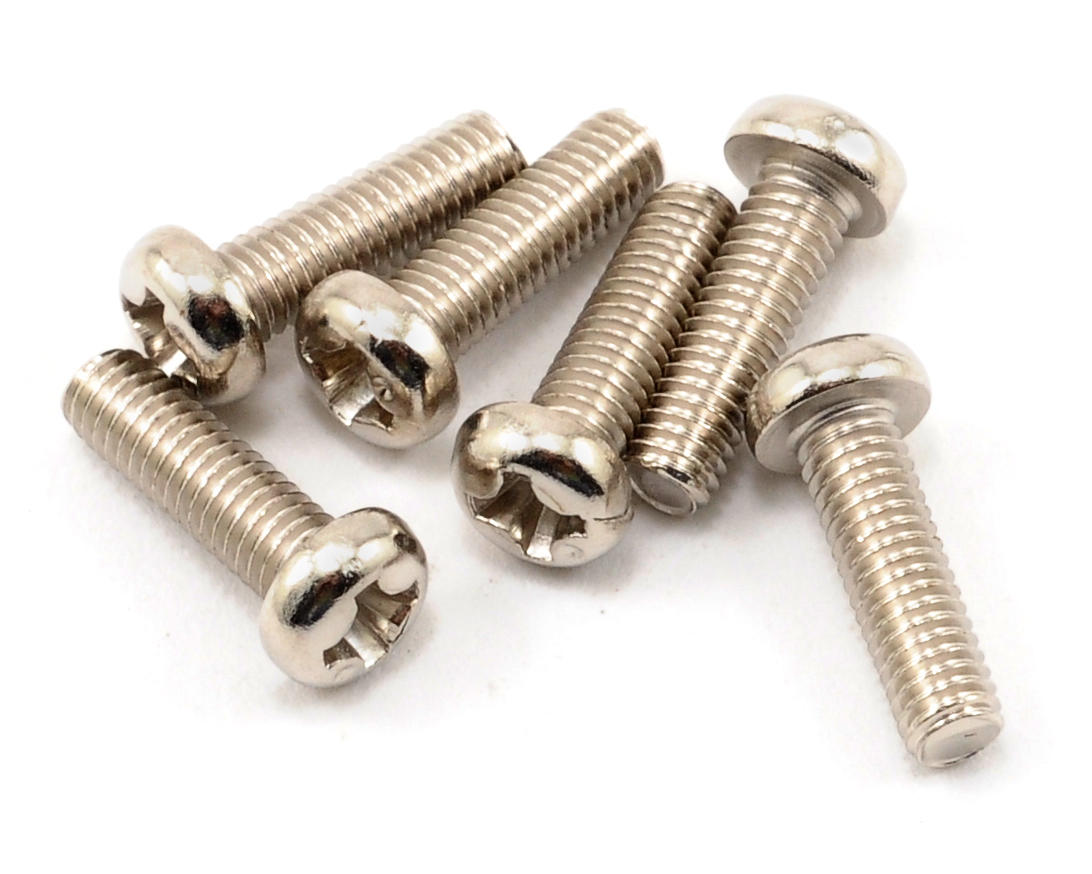 Tornillos para máquina de cabeza redonda Traxxas de 3x10 mm (6) *Discontinuado