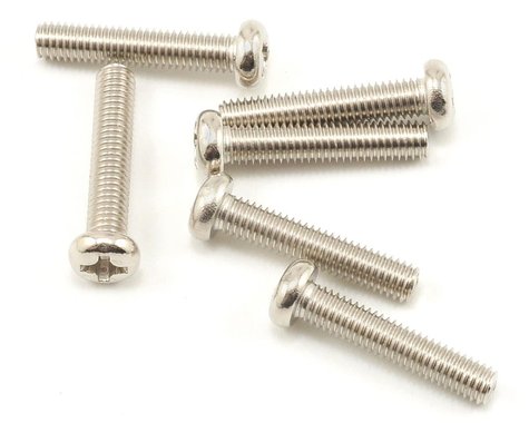 Tornillos de cabeza semiesférica Traxxas de 3 x 15 mm (6)