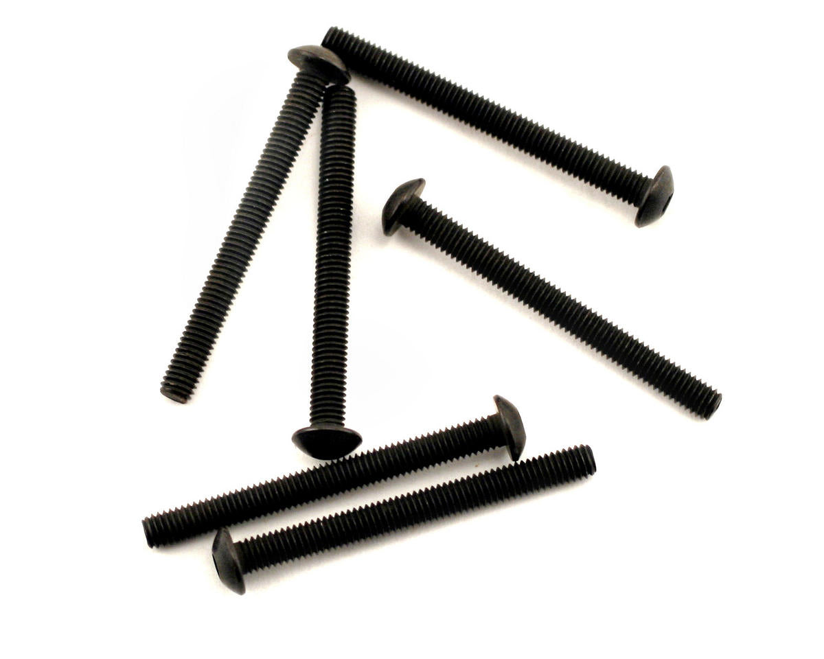 Tornillos para máquina de cabeza semiesférica Traxxas de 3 x 30 mm (6)
