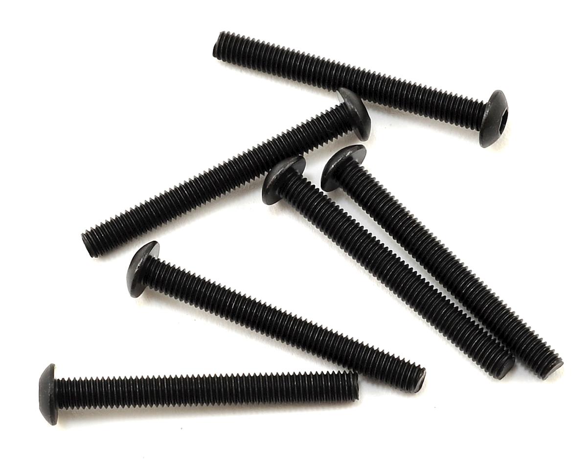 Tornillos hexagonales para máquina de cabeza semiesférica Traxxas de 3 x 27 mm (6)