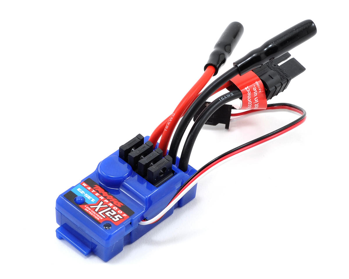 Traxxas XL-2.5™ Waterproof FWD/REV ESC with Low Voltage Detection (LVD)