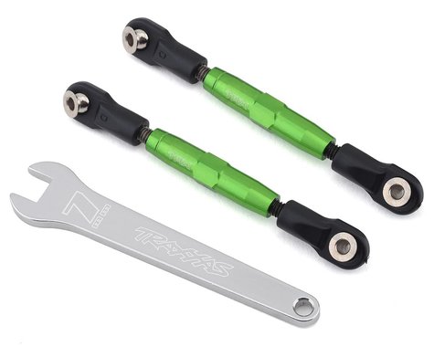Tensor de enlace de inclinación de aluminio Traxxas de 39 mm (verde) (2)