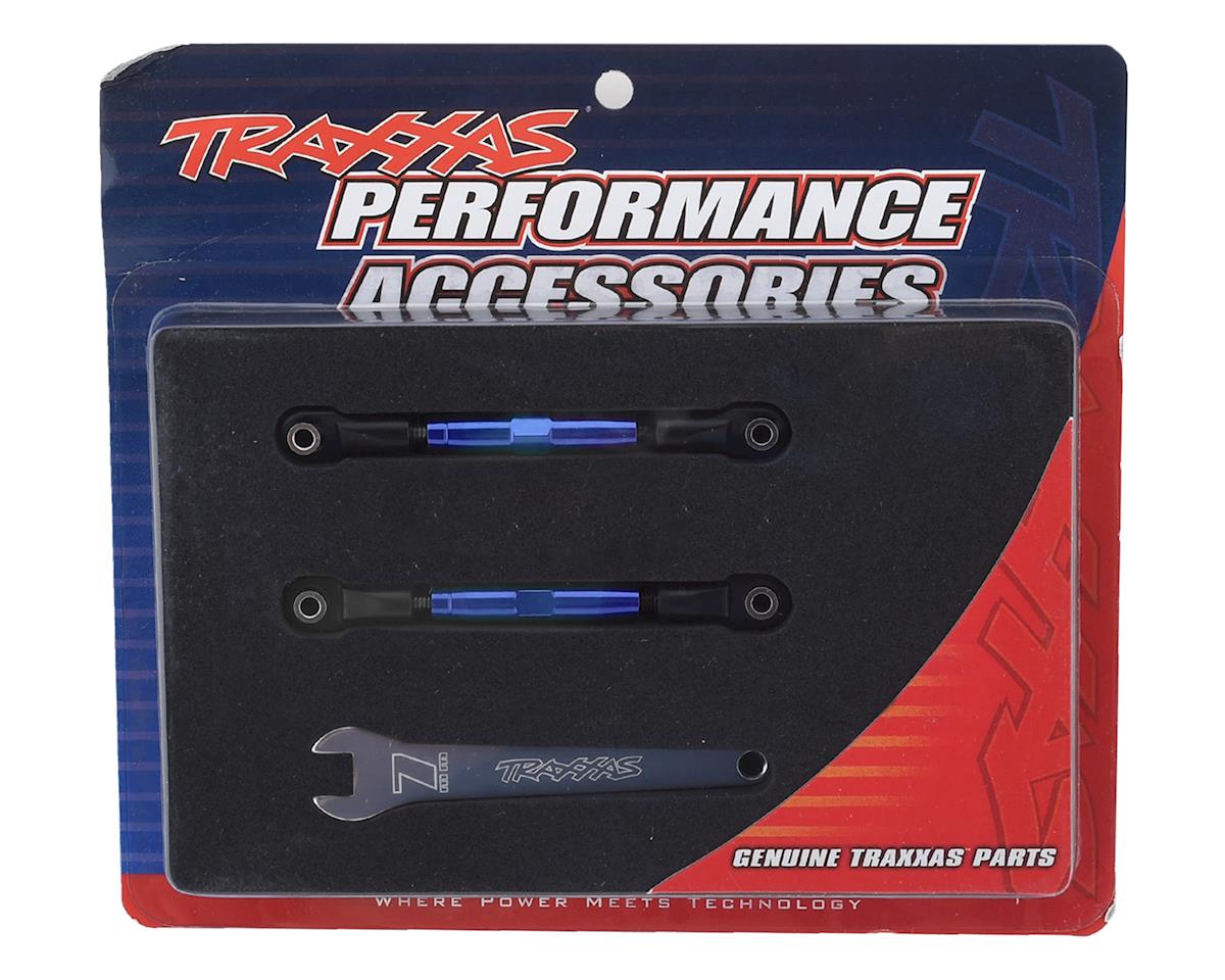 Traxxas Aluminio 39 mm Camber Link Tensor (Azul) (2)