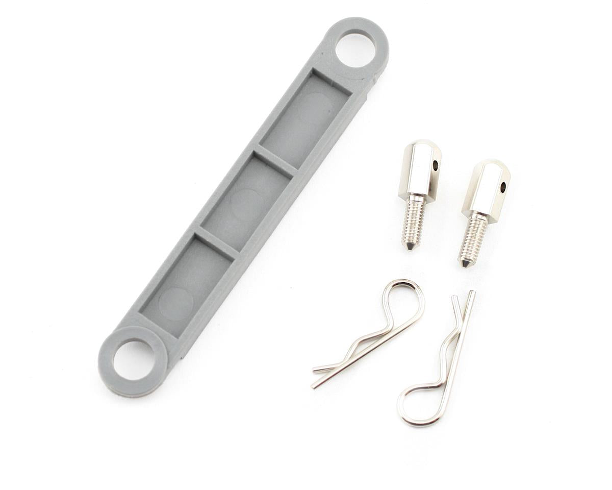 Placa de sujeción de batería Traxxas (gris)