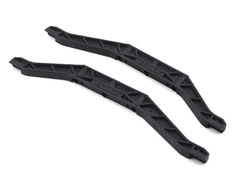 Soporte de chasis inferior Traxxas (negro) (2) (E-Maxx)