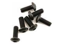 Tornillos para máquina de cabeza semiesférica Traxxas de 4 x 10 mm (6