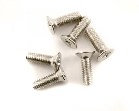 Traxxas Screws, 2.6x8mm countersunk machine (6)