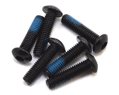 Tornillos hexagonales de cabeza semiesférica Traxxas de 3 x 12 mm con rosca (6)