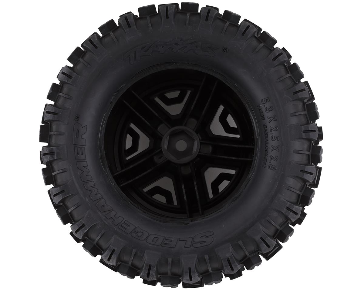Traxxas Sledgehammer 2.8" Pre-Mounted Tires w/12mm Hex (2)