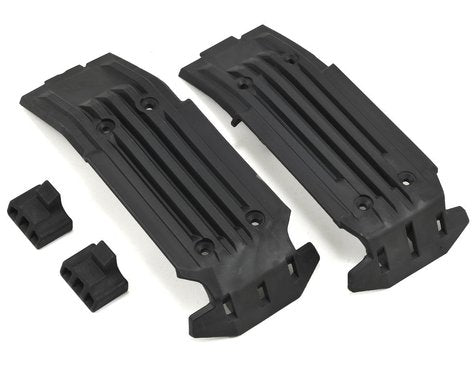 Traxxas X-Maxx Front & Rear Skidplate w/Rubber Impact Cushion