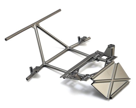 Traxxas Unlimited Desert Racer Tube Chasis Sección central delantera (negro satinado)