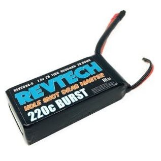 Trinity 2S 7.4V 4000MAH 110C 220C BURST LIPO DRAG RACING PACK NO PLUG *Discontinued