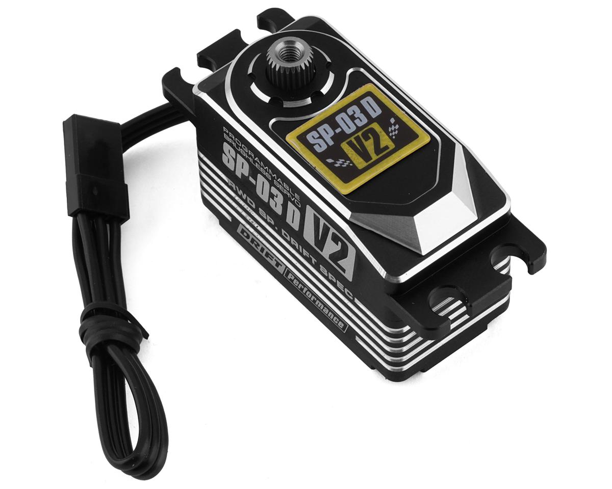 Yokomo SP-03 D V2 Programable Brushless Drift Servo (Black) (High Voltage) *Archived