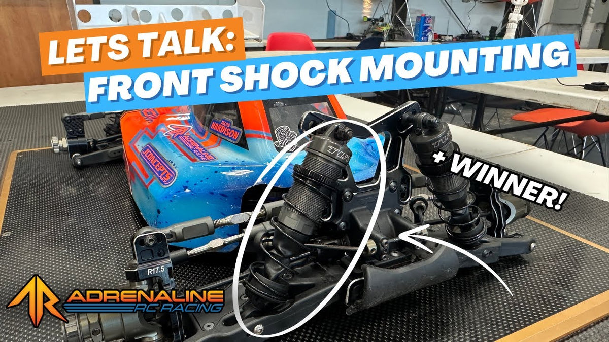 Front Shock Mounting Position Tuning Guide for 1/8 RC Buggies