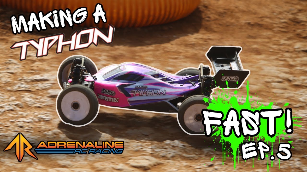 TLR-Tuned Typhon: First Race Day Results + Setup Adjustments