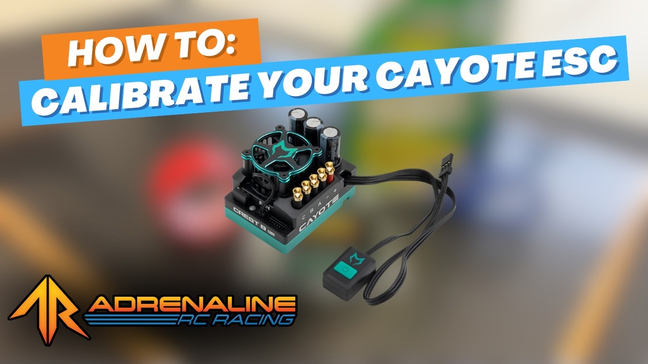 How to Calibrate a Cayote ESC | Adrenaline RC Racing