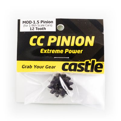 Castle Creations Mod 1.5 Pinion Gear w/8mm Bore (Assorted Sizes)