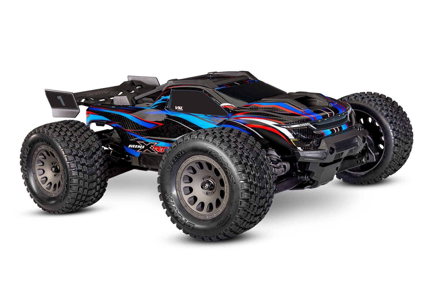 Traxxas Mini XRT® Brushless 1/16 4WD RTR Monster Truck (Orange) w/TQi 2.4GHz Radio, Battery & USB-C Charger