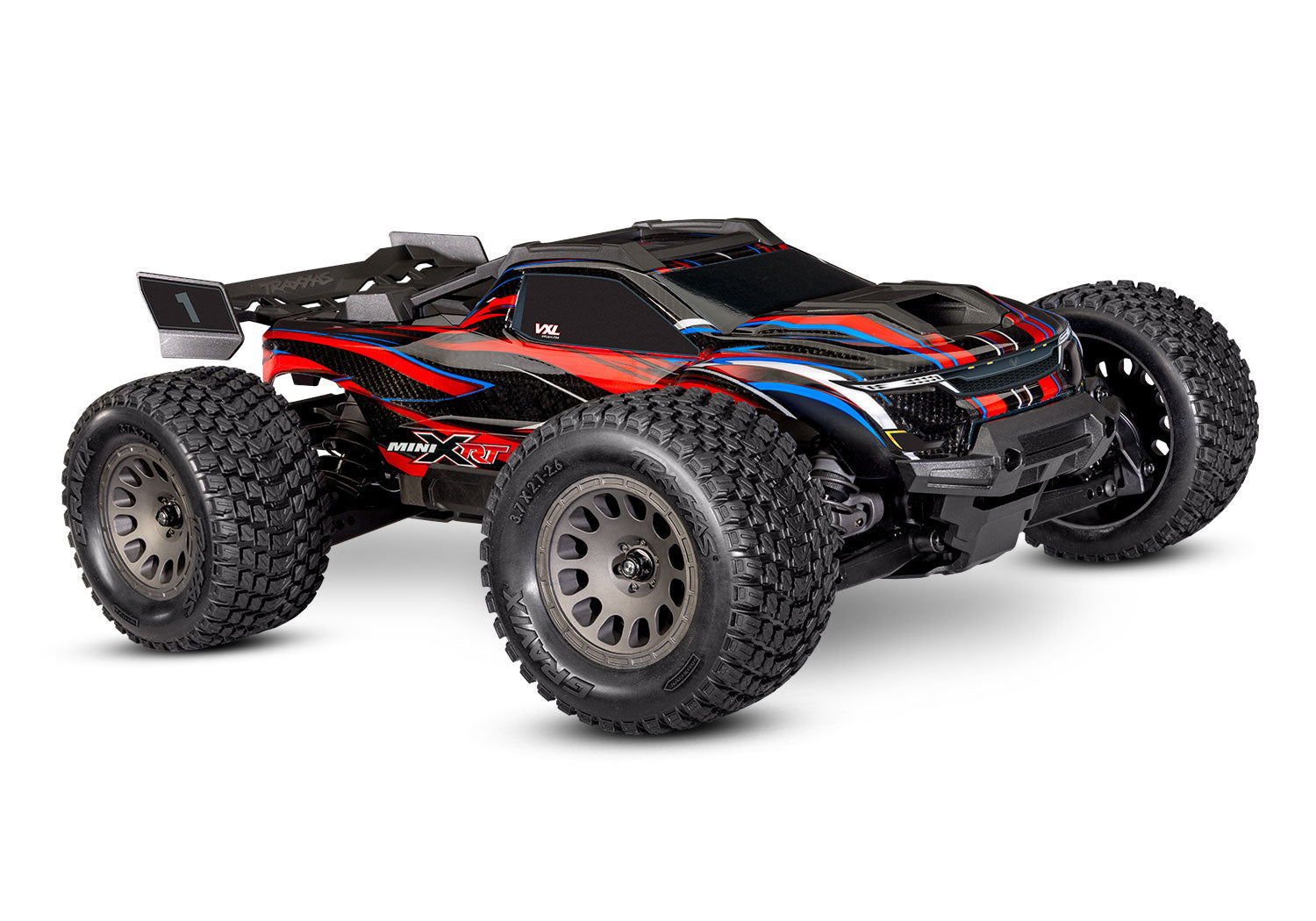 Traxxas Mini XRT® Brushless 1/16 4WD RTR Monster Truck (Orange) w/TQi 2.4GHz Radio, Battery & USB-C Charger