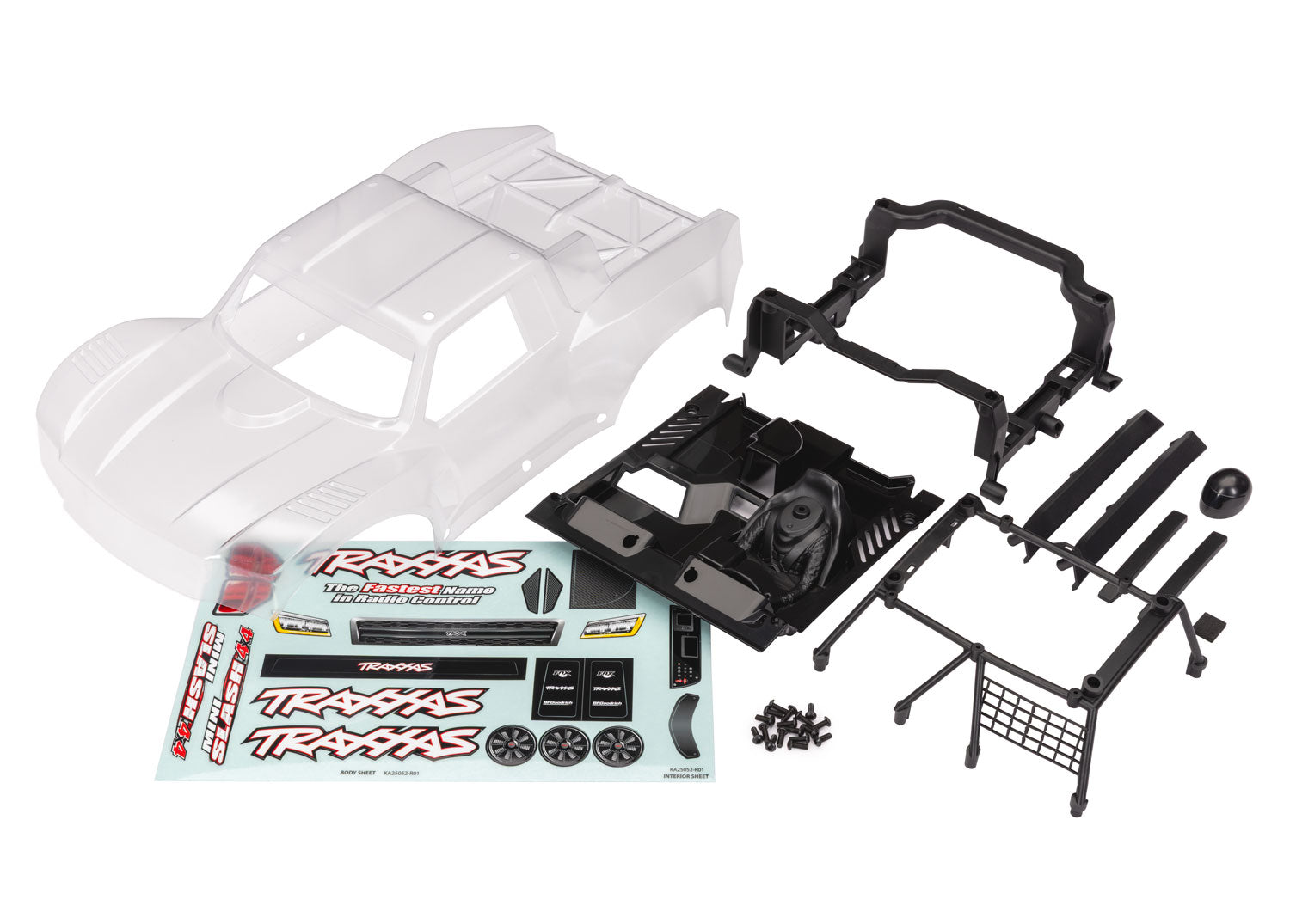 Traxxas Mini Slash 4X4 Clear Body
