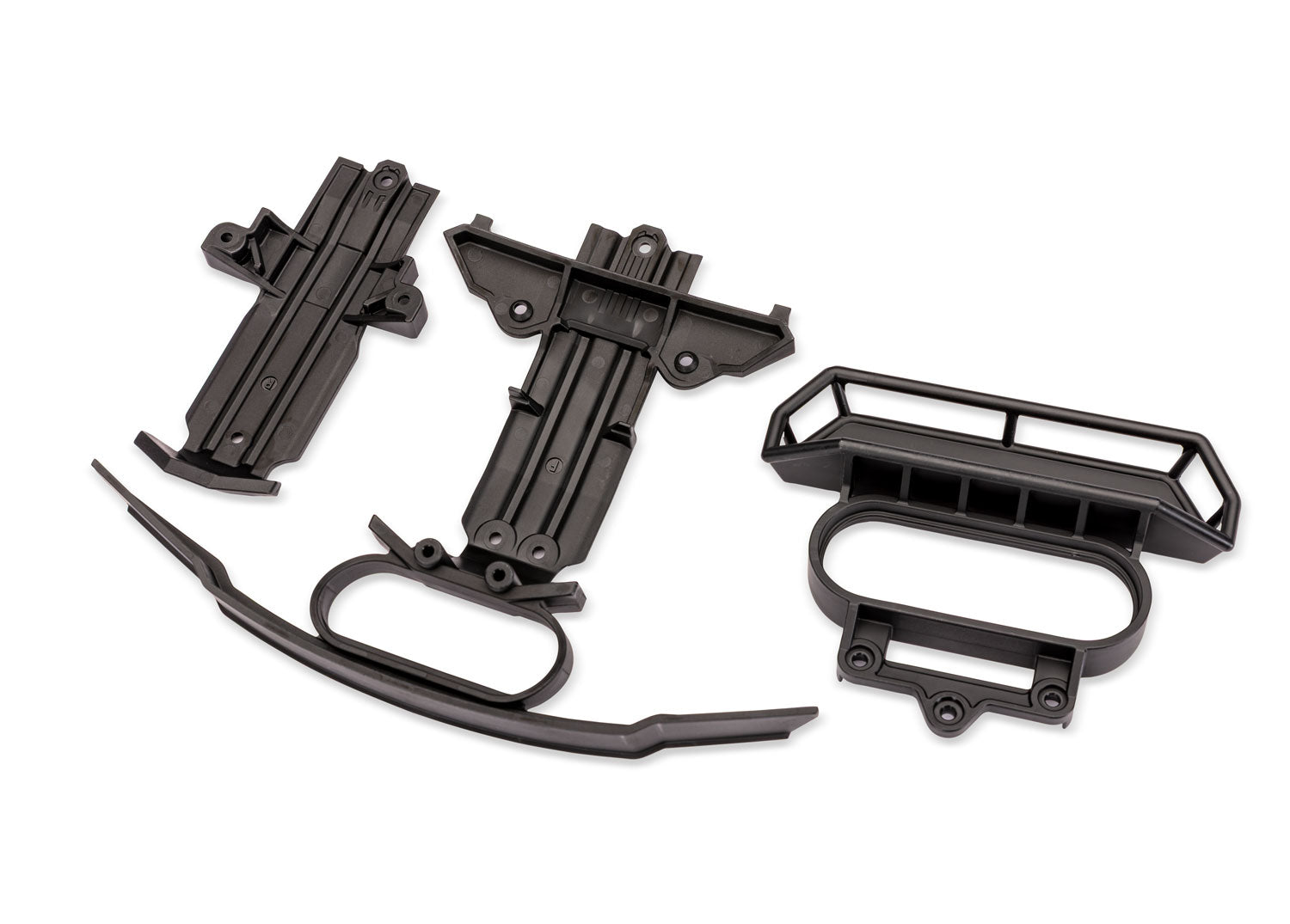 Traxxas Front and Rear Skid Plates w/ Rear Bumper