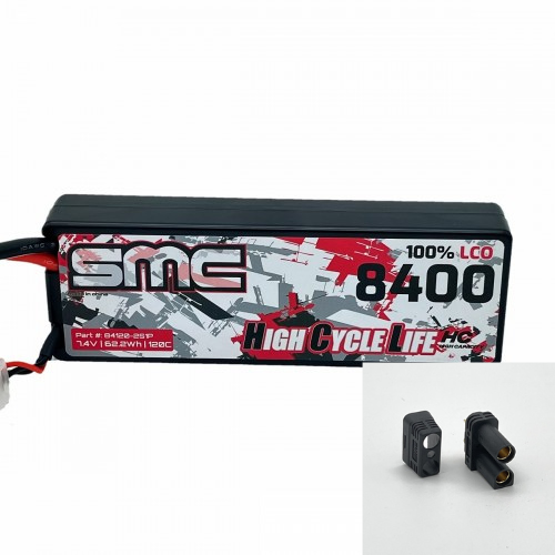 SMC HCL-HC 7.4V 2S 8400mAh 120C Hardcase Lipo Battery