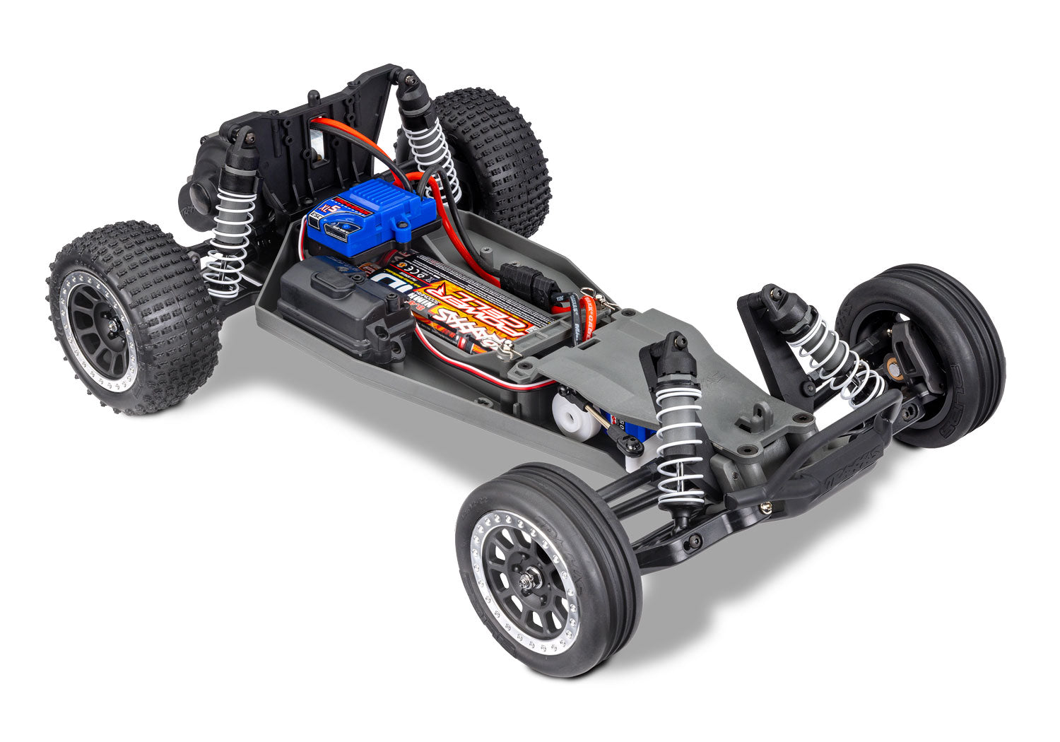 Upgrade Traxxas 2wd Paratia Anteriore Alluminio Per Traxxas 2WD - Slash, Rustler, Stampede, Bandit Alluminio Anodizzato Blu - Foto 1