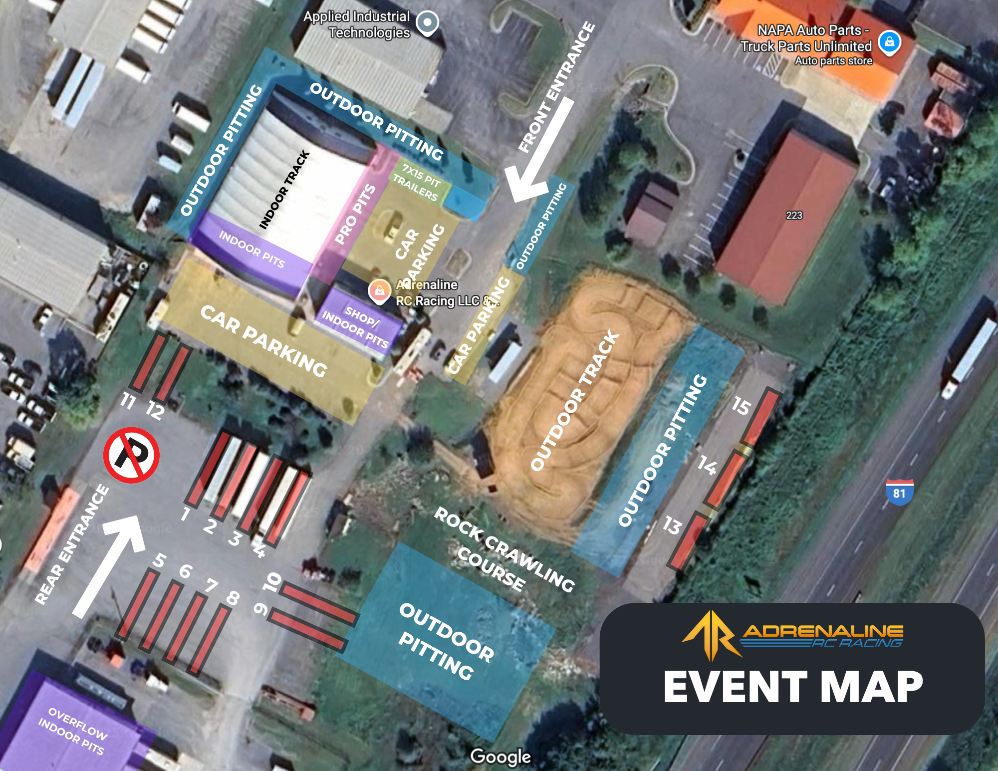 Invitational Camper Spot Reservation