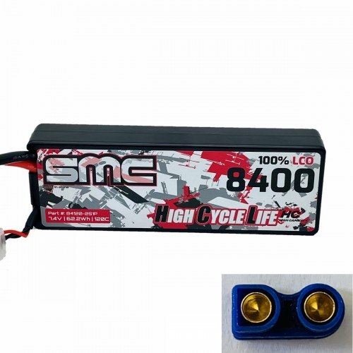 SMC HCL-HC 7.4V 2S 8400mAh 120C Hardcase Lipo Battery