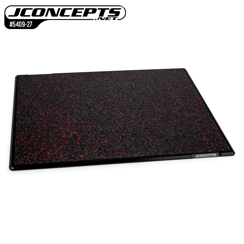 JConcepts Aluminum | Forged Blue or Red Flake Carbon Setting Board