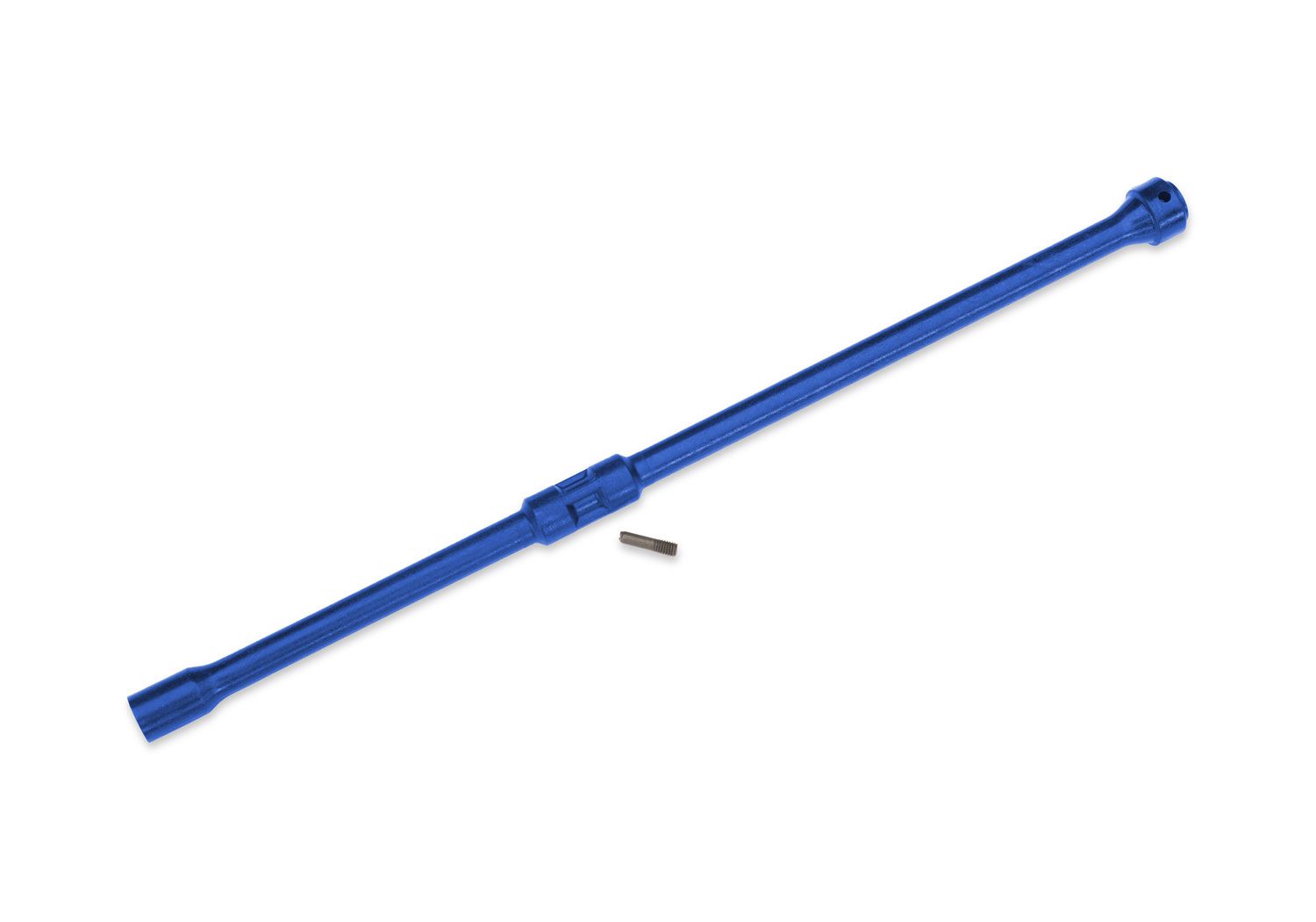 Traxxas Blue Plastic Center Driveshaft with Pin