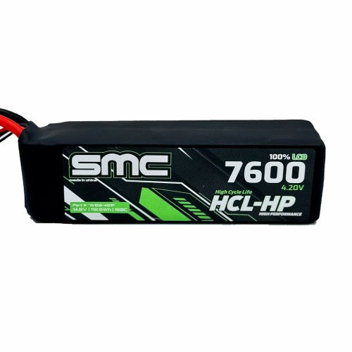SMC HCL-HP 4S 14.8V 7600mAh 150C G10 Protection Plates LiPo Battery