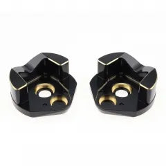 Treal Hobby Axial SCX10 III/Capra Brass Outer Portal Covers (93g)
