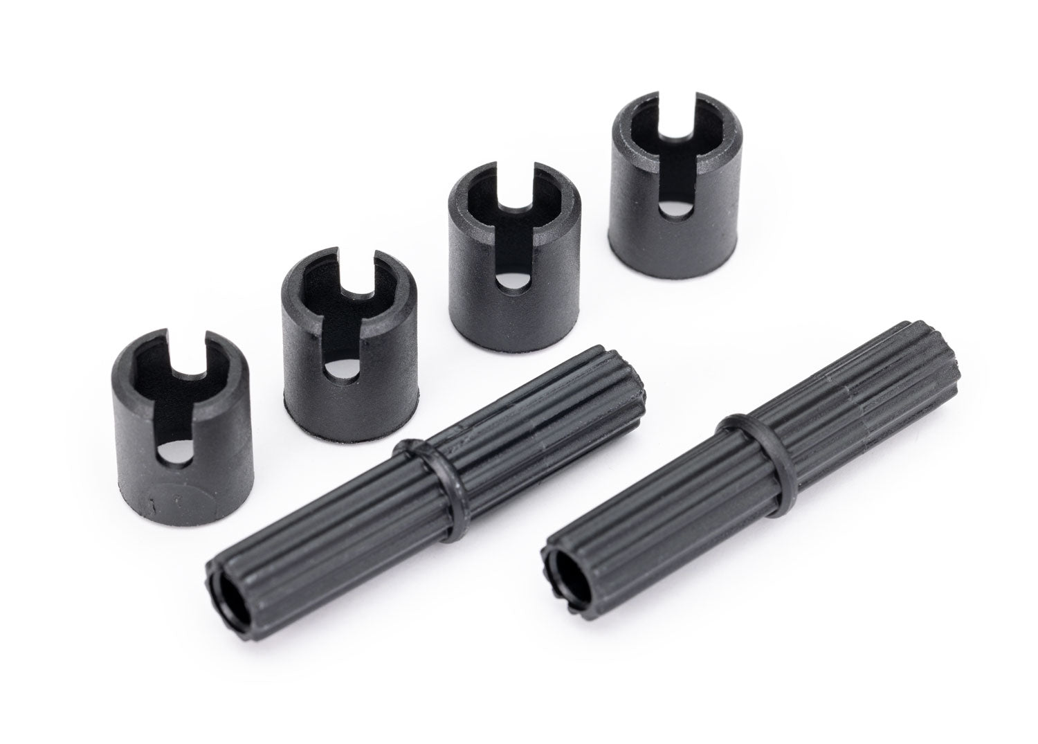 Traxxas Center Half Shafts (2) & Drive Cups (4)